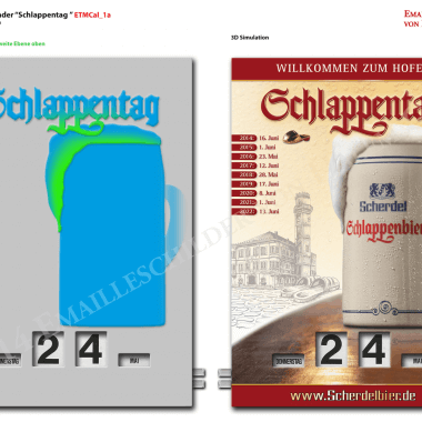 Rotary Schlappentag calendar, preview 