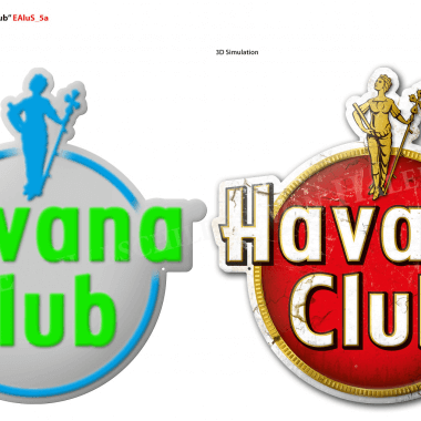 Havana Club aluminium sign, preview 